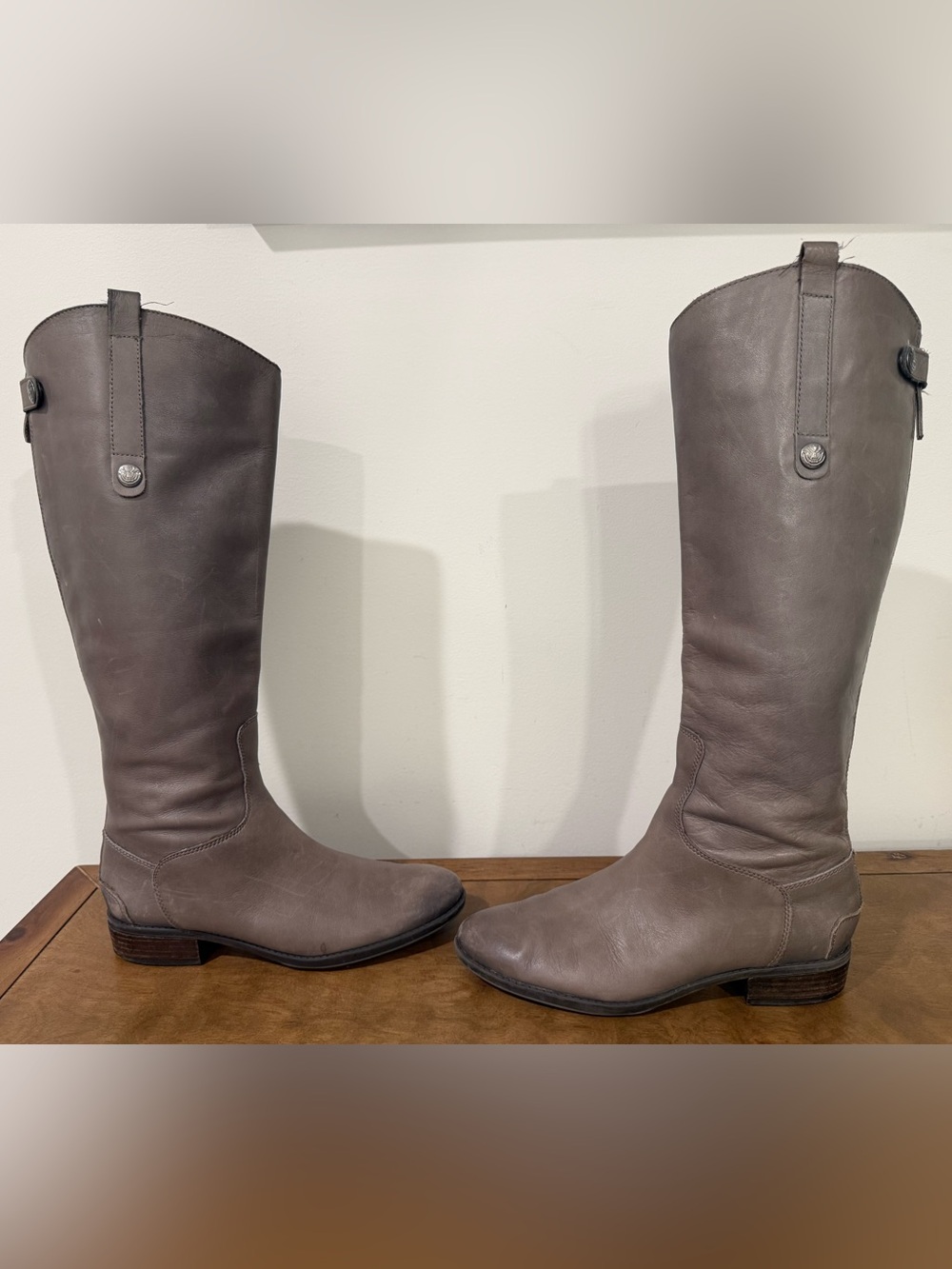 Sam Edelman Penny Leather Riding Boot Size 8